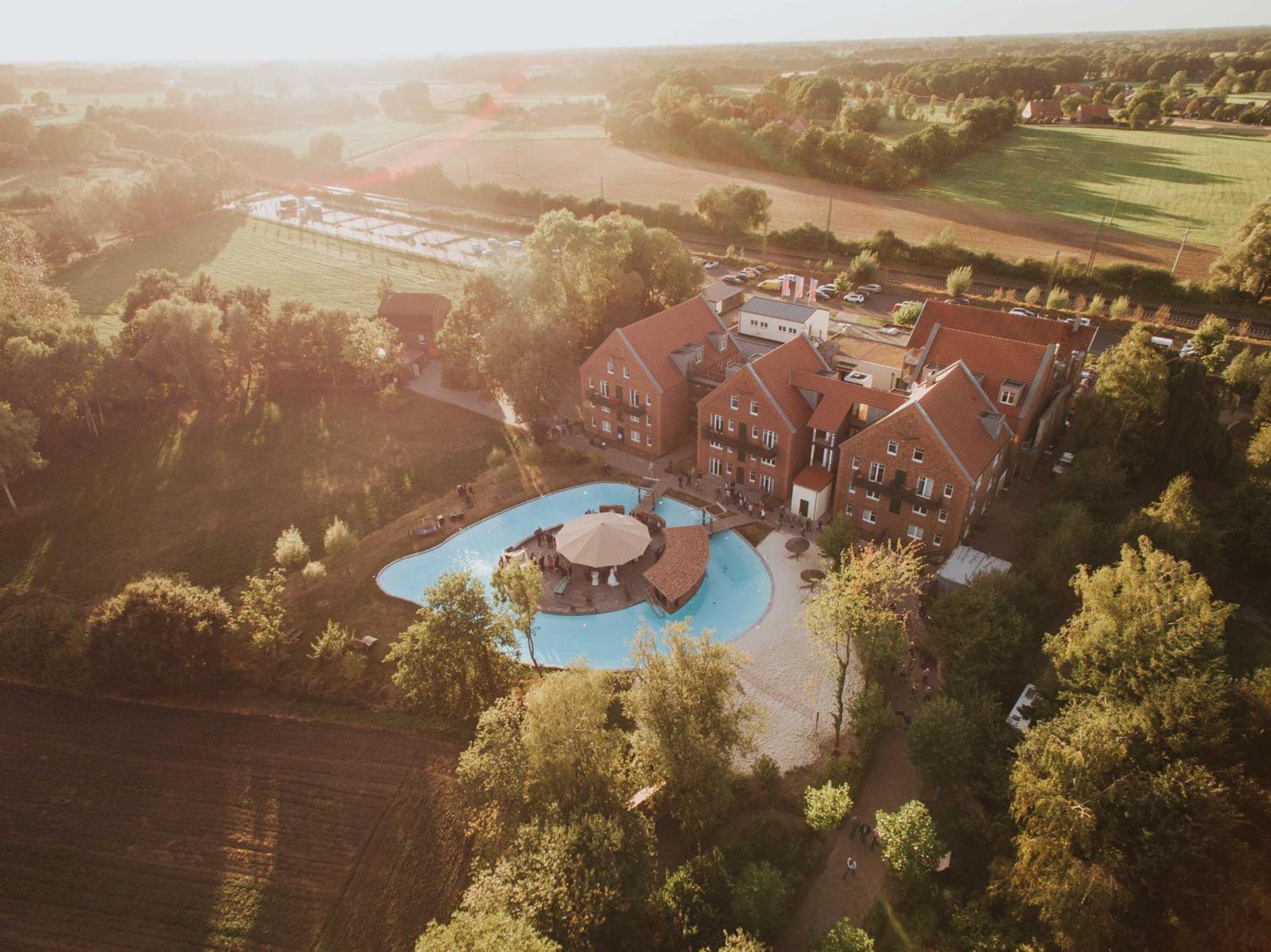 Landhotel Beverland Bei Muenster Ostbevern ภายนอก รูปภาพ